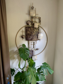 Orbit wanddecoratie 160x80