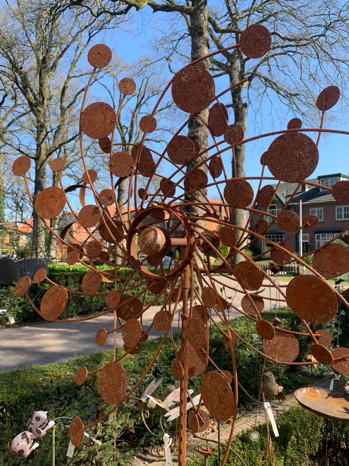 Tuinsteker windmolen disco