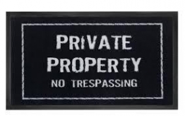 Private property 45x75
