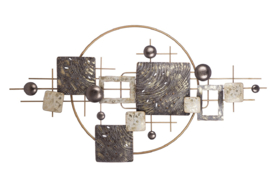 Orbit wanddecoratie 160x80