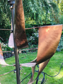 Windsculpture   'zeilschip' RVS