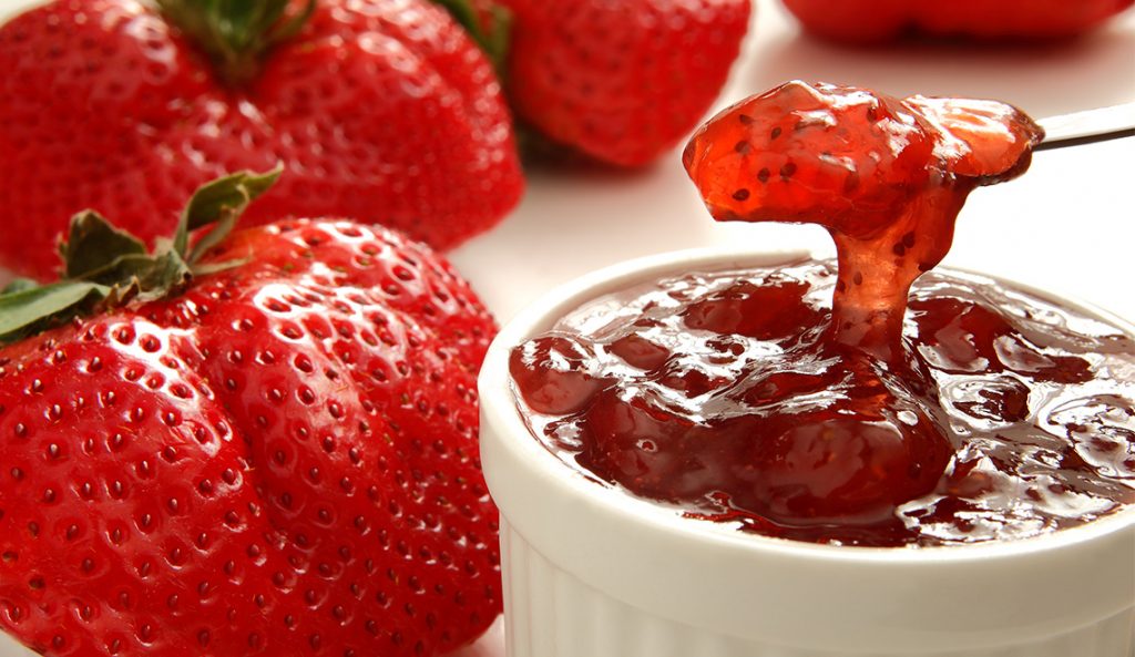 Zelf aardbeienjam maken, complete cadeauset