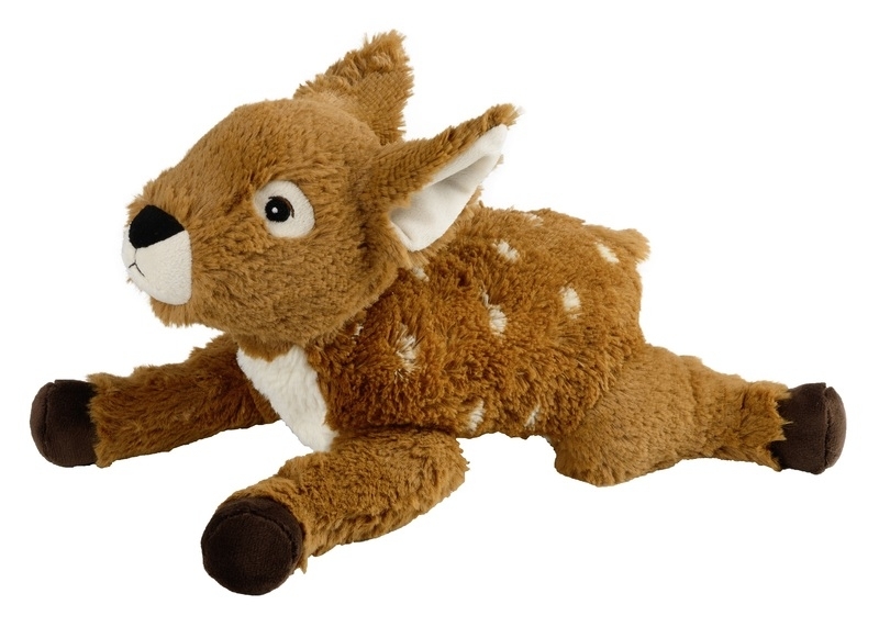 Liggende grote zachte ree/ Bambi ( Beddy Bear magnetronknuffel)