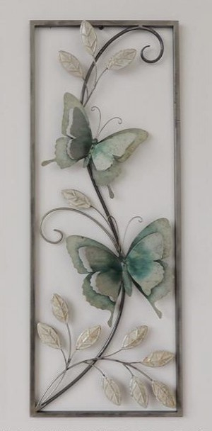 schilderij vlinders in frame