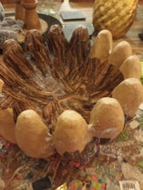 Fruitschaal banaan, AC935, DIY pakket Décopatch