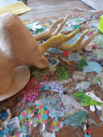 Rendier, trofee NOo38 DIY pakket