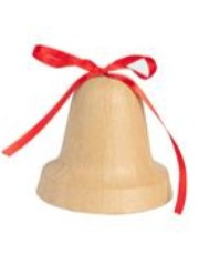 Kerstklok AC908, 2 stuks
