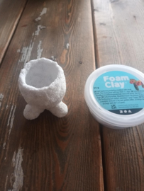 Eierdop, FoamClay DIY pakket AC918