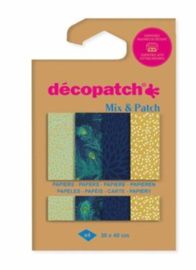 DP041C Mix & Match Gouden Pauw