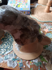 NO029, rendierhoofd, DIY pakket Décopatch