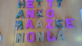 Letters 10 cm