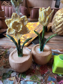 Narcis en Tulp Décopatch DIY pakket