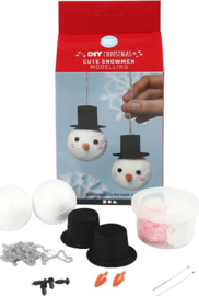 Sneeuwpoppen DIY pakket FoamClay