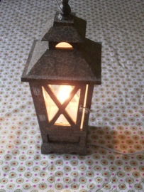 Lantaarn met lamp