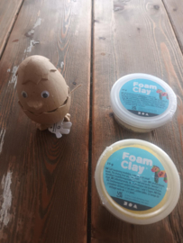 Eierdop/kuikendoos, BT095, DIY pakket FoamClay