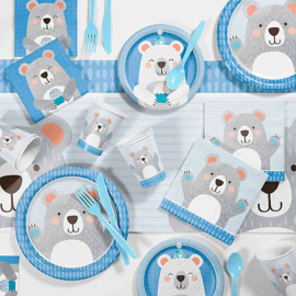 Servetjes Bear Babyshower