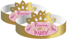 Prinsessen kroontje - 6 stuks