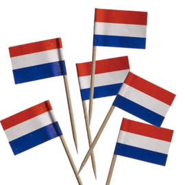 Vlag Nederland prikker - per stuk