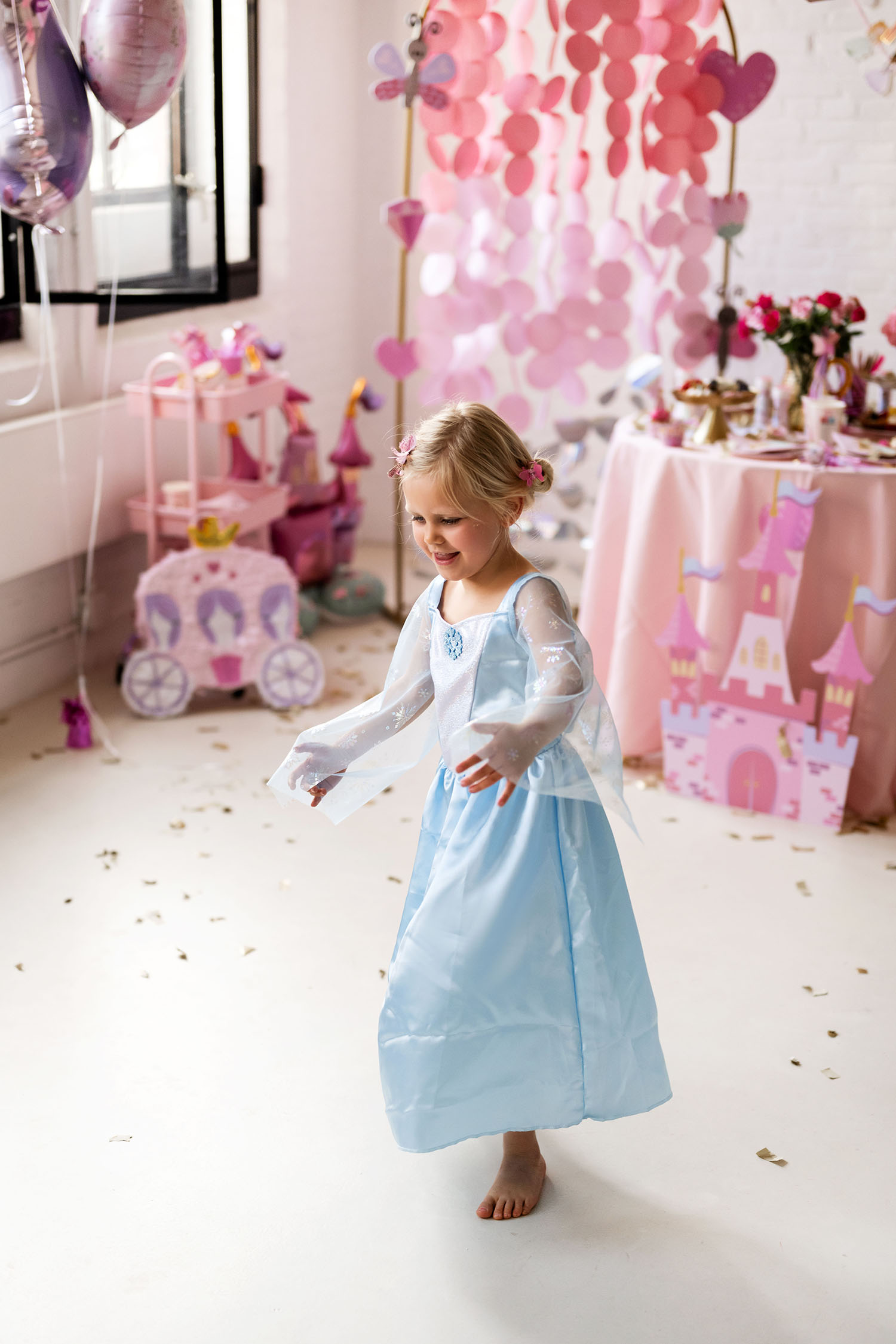 Prinsessen folieballon 45cm