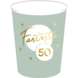 50 jaar bekertjes Fantastic 50