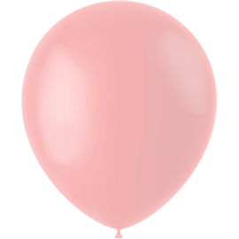 Ballonnen pastel Pink mat 33cm - 10 stuks