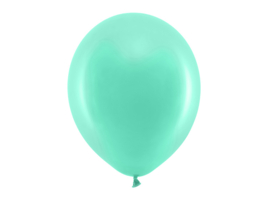 Ballonnen mint groen - 10 stuks