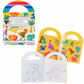 Dino kleurboekje met stickertjes