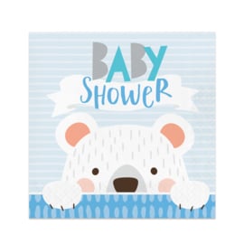 Servetjes Bear Baby Shower