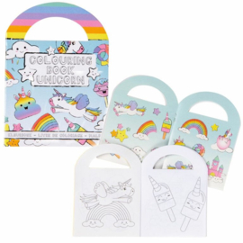 Kleurboekje met stickertjes Unicorn