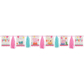 Peppa Pig luxe slinger met tassels