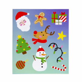 Kerst stickertjes