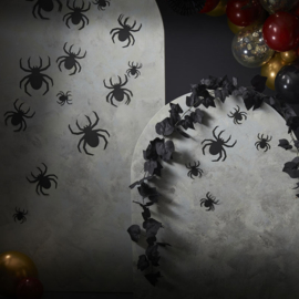 Spinnen wand decoratie voor Halloween