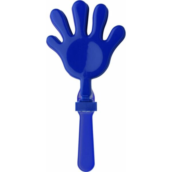 Klapperhand blauw