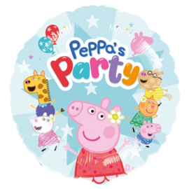 Peppa's Big  ronde folieballon - 43cm