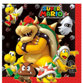 Super Mario servetjes - 16 stuks