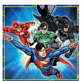 Super hero's servetjes - 16 stuks