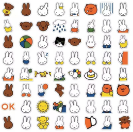 Nijntje mini stickertjes 25 stuks