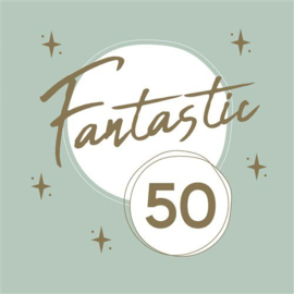 50 jaar servetjes Fantastic 50