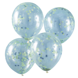 Confetti ballonnen groen