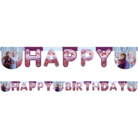 Frozen Letterslinger Happy Birthday