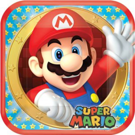 Super Mario bordjes 22cm
