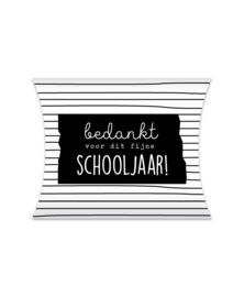 Juf cadeautje -  Bedankt voor dit fijne schooljaar