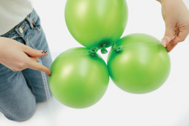 Ballonnen  groen - 10 stuks