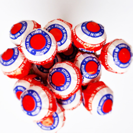 Knotsen rood wit blauw