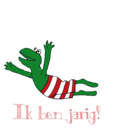 Traktatie Kikker met bijpassend labeltje - DHZ
