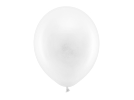 Ballonnen wit - 10 stuks