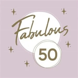 Luxe slinger 50 jaar Fabulous 50