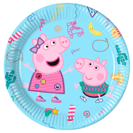 Peppa Pig bordjes - 8 stuks