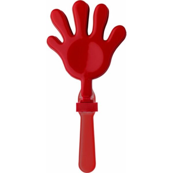 Klapperhand rood