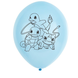 Pokemon ballonnen - set van 6